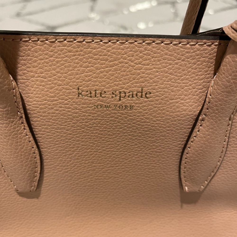 Kate Spade Blush Pink Leather Crossbody NV Tote
